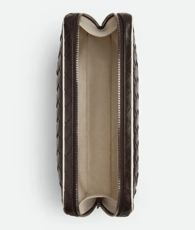 Grande pochette zippée Intrecciato Grande pochette zippée Intrecciato