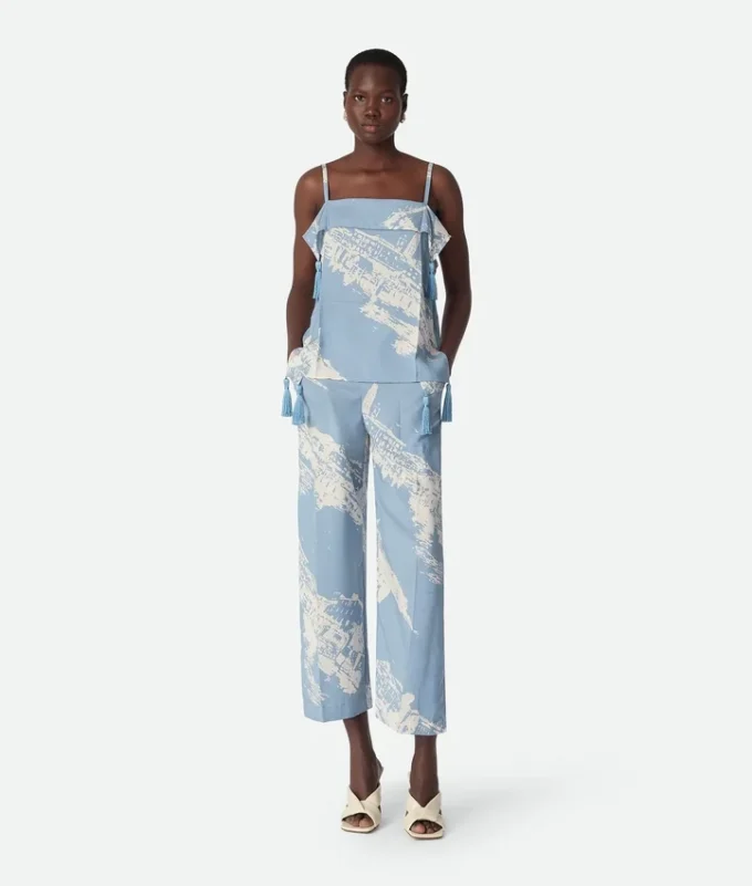 Haut en soie « Italian Postcard » Haut en soie « Italian Postcard »
