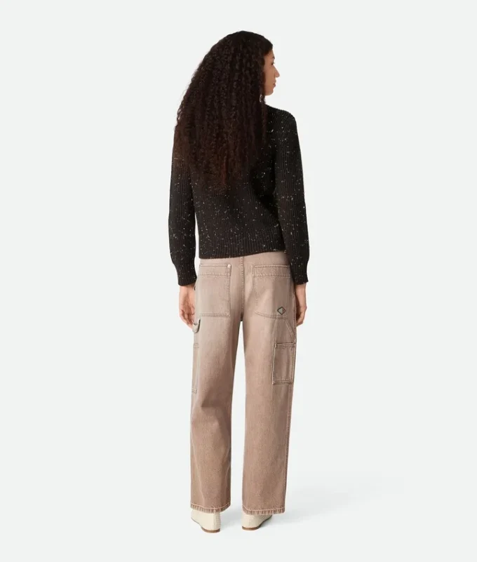 Jean cargo marron