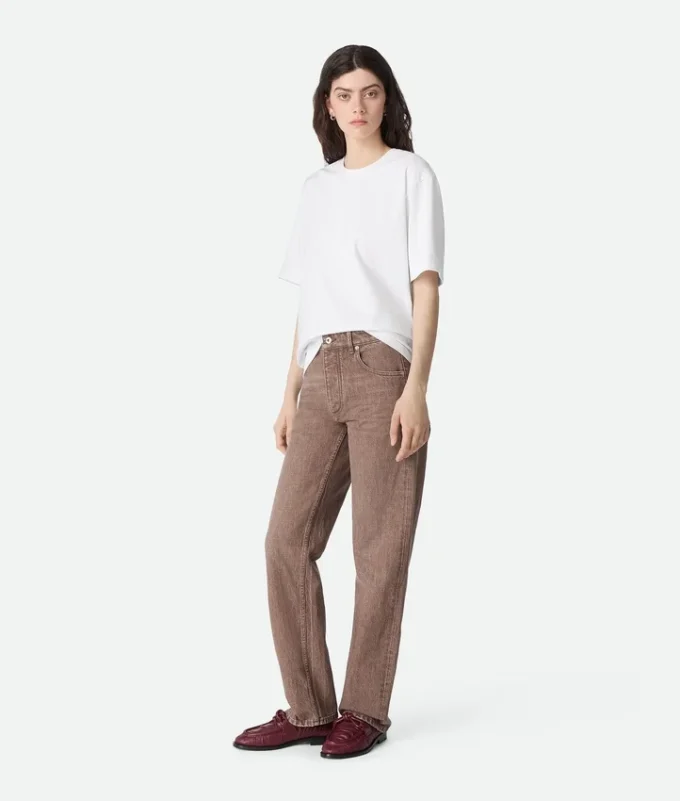 Jean droit marron Jean droit marron
