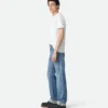 Jean droit vintage indigo