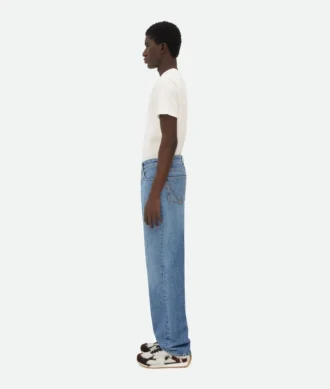 Jean droit vintage indigo