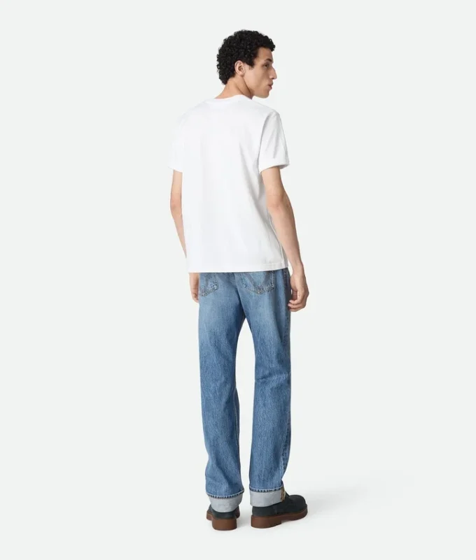 Jean droit vintage indigo