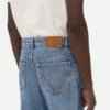Jean droit vintage indigo