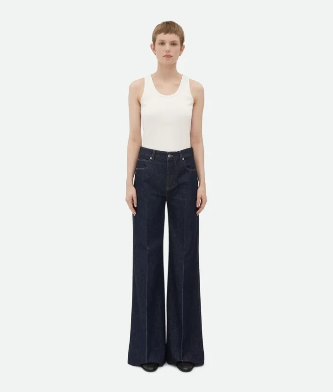 Jean palazzo indigo