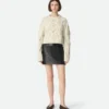 Jupe en cuir