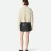 Jupe en cuir