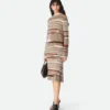 Pull en lin et coton