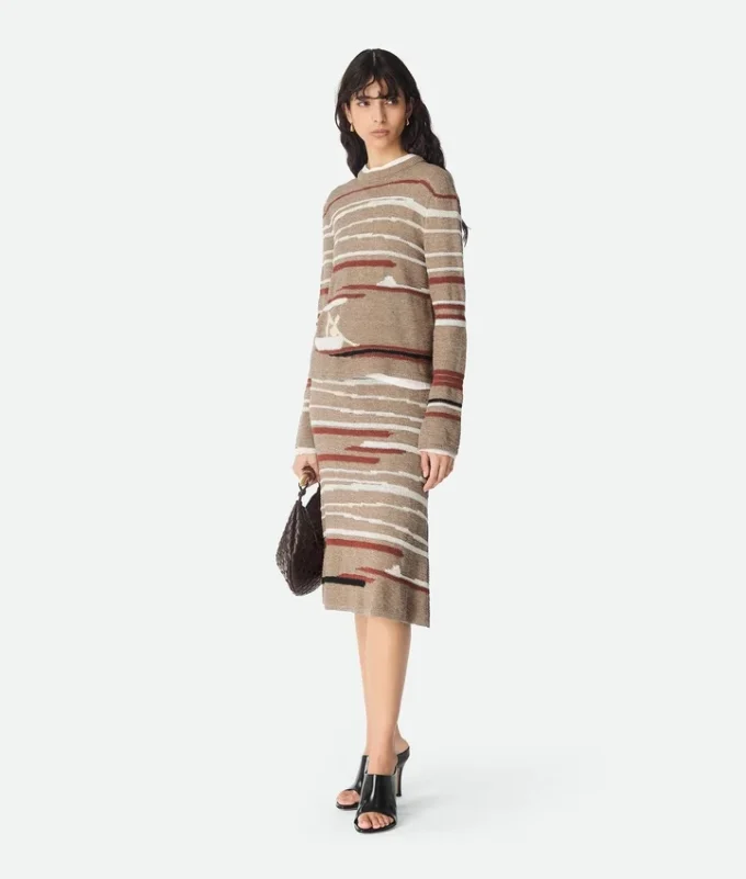 Pull en lin et coton
