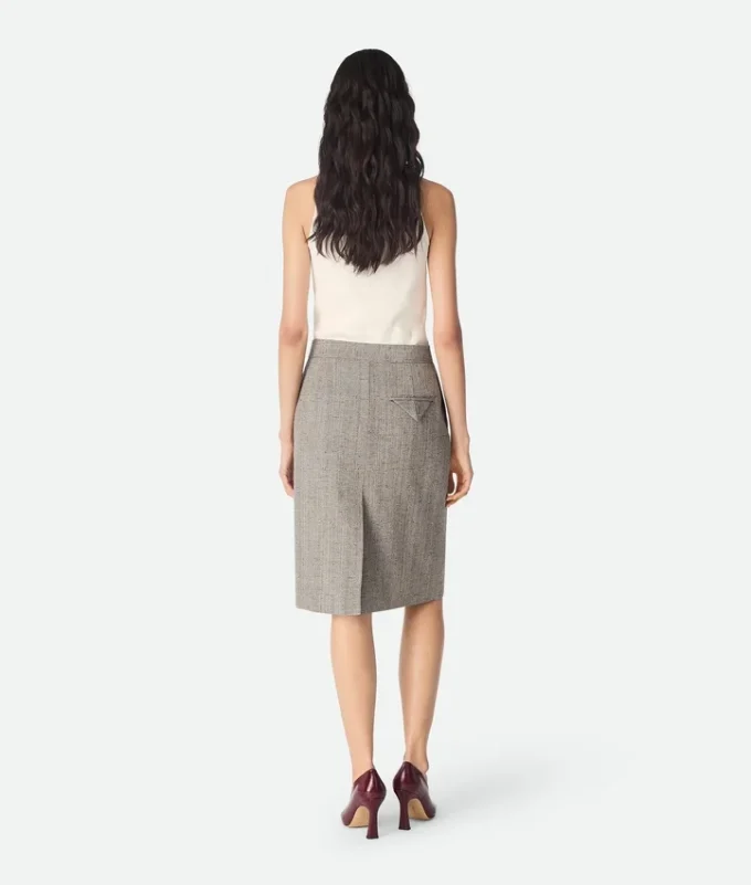 Jupe en viscose et soie Jupe en viscose et soie