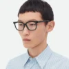 Lunettes carrées en acétate recyclé souple