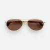 Lunettes de soleil aviateur Fin