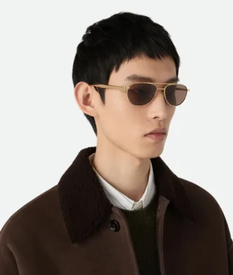Lunettes de soleil aviateur Fin