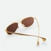 Lunettes de soleil aviateur Fin