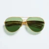 Lunettes de soleil aviateur Sardine