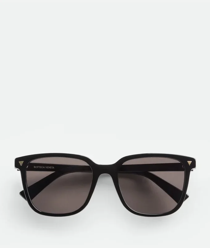 Lunettes de soleil carrées en acétate recyclé souple Lunettes de soleil carrées en acétate recyclé souple