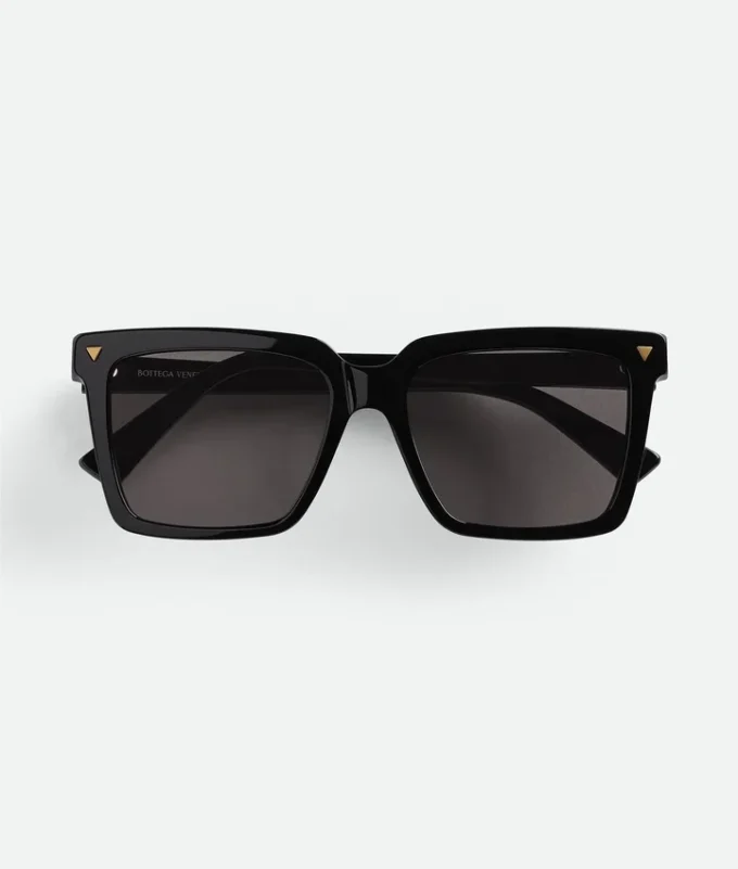 Lunettes de soleil carrées en acétate recyclé souple Lunettes de soleil carrées en acétate recyclé souple