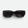Lunettes de soleil carrées Intrecciato