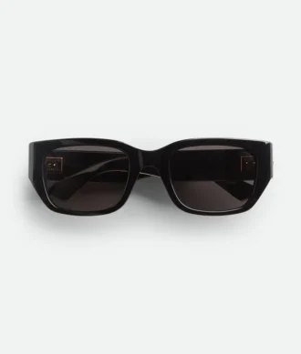 Lunettes de soleil carrées Intrecciato