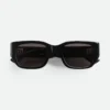Lunettes de soleil carrées Intrecciato