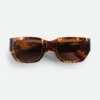 Lunettes de soleil carrées Intrecciato Lunettes de soleil carrées Intrecciato