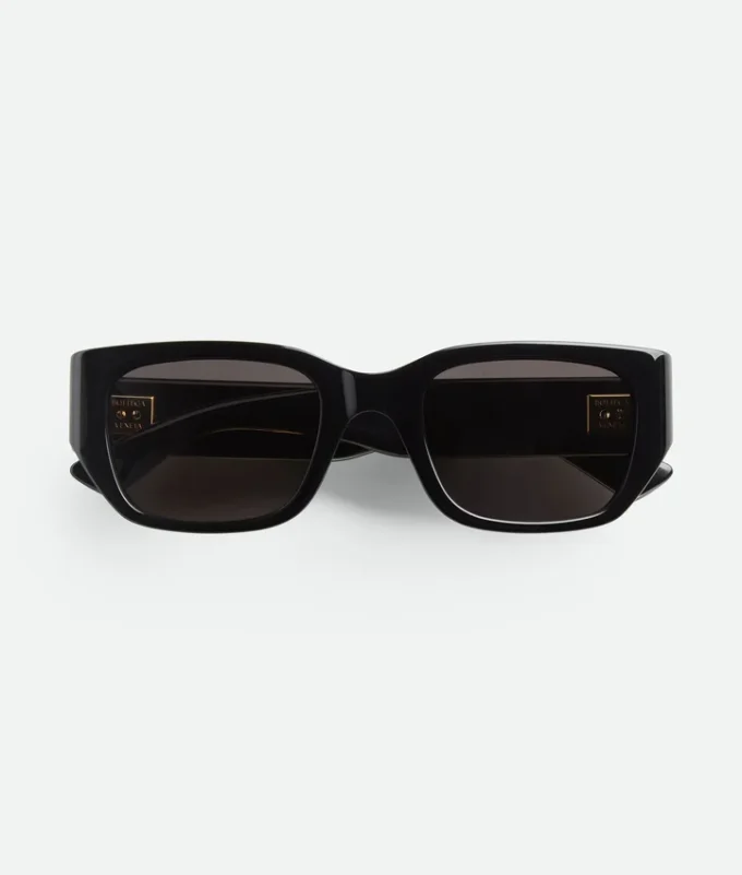 Lunettes de soleil carrées Intrecciato