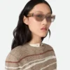 Lunettes de soleil carrées Intrecciato
