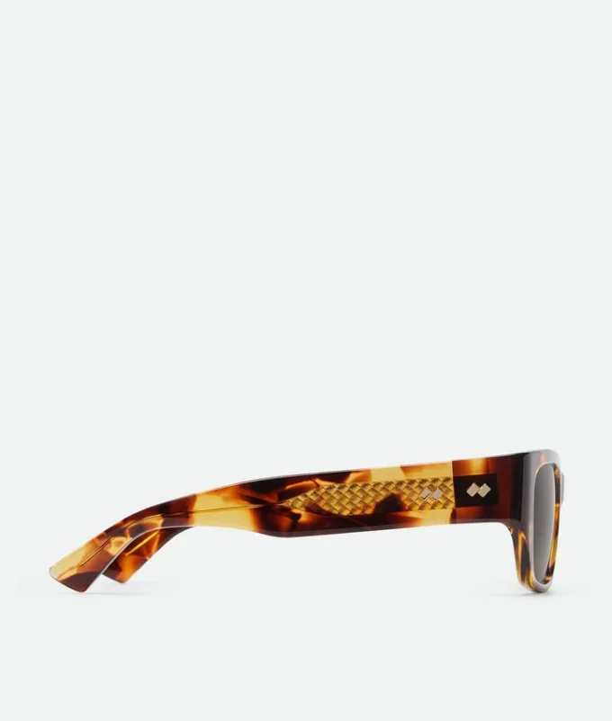 Lunettes de soleil carrées Intrecciato Lunettes de soleil carrées Intrecciato