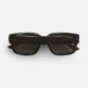 Lunettes de soleil carrées ultra-fines