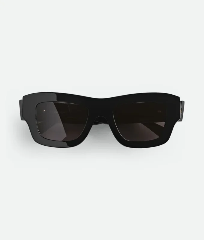 Lunettes de soleil carrées ultra-fines