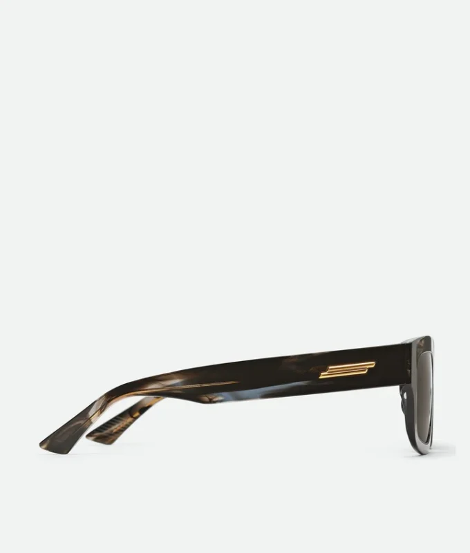 Lunettes de soleil carrées ultra-fines