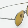 Lunettes de soleil géométriques Intrecciato