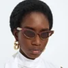 Lunettes de soleil œil de chat Lunettes de soleil œil de chat
