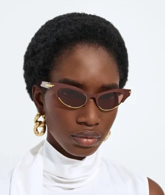Lunettes de soleil œil de chat
