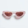 Lunettes de soleil œil-de-chat bombées Lunettes de soleil œil-de-chat bombées