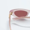 Lunettes de soleil œil-de-chat bombées Lunettes de soleil œil-de-chat bombées