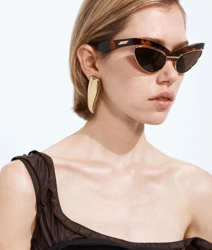 Lunettes de soleil œil-de-chat Duo Angle