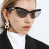 Lunettes de soleil œil-de-chat Duo Angle