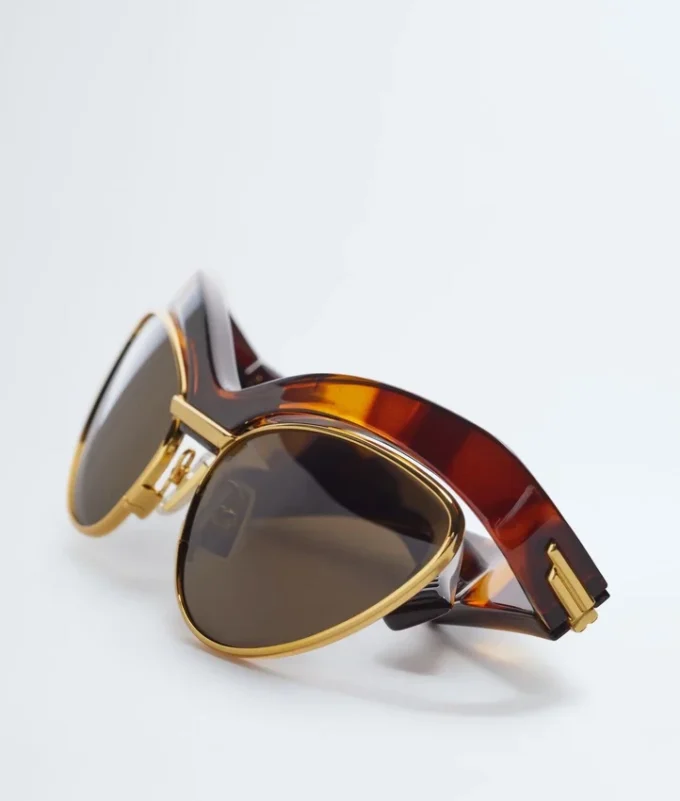 Lunettes de soleil œil-de-chat Duo Angle