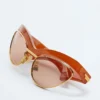 Lunettes de soleil œil-de-chat Duo Angle