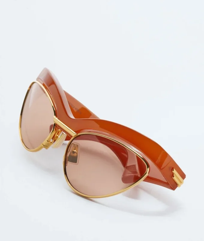 Lunettes de soleil œil-de-chat Duo Angle