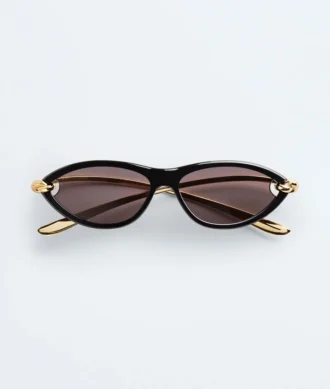 Lunettes de soleil œil de chat Knot Lunettes de soleil œil de chat Knot