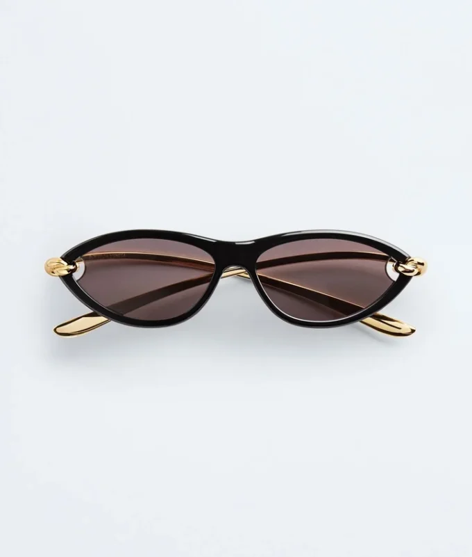 Lunettes de soleil œil de chat Knot Lunettes de soleil œil de chat Knot