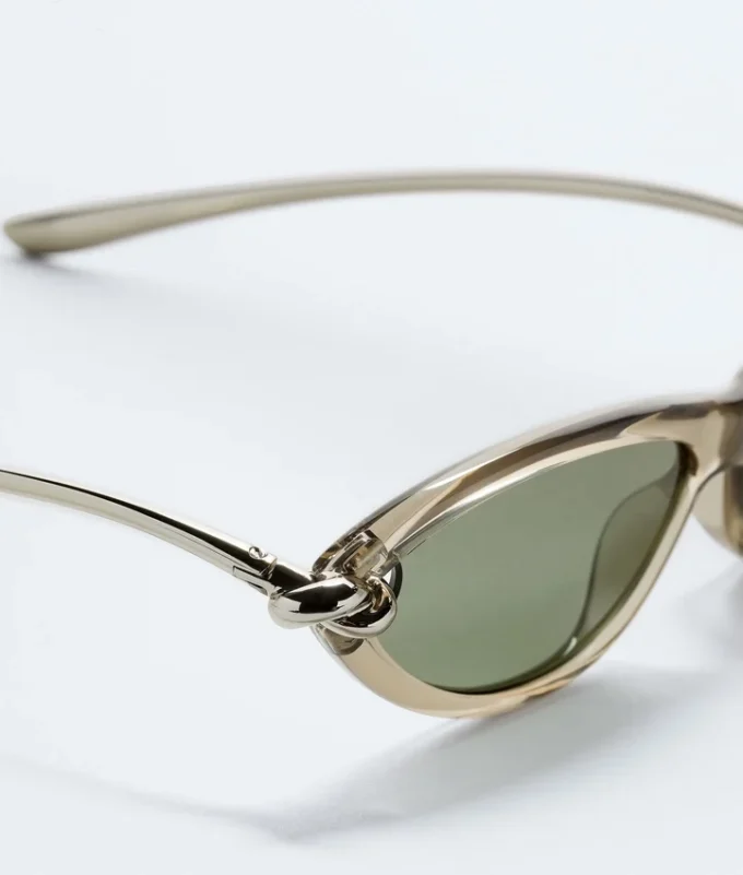 Lunettes de soleil œil de chat Knot Lunettes de soleil œil de chat Knot