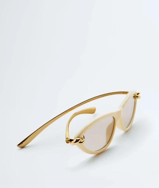 Lunettes de soleil œil de chat Knot Lunettes de soleil œil de chat Knot