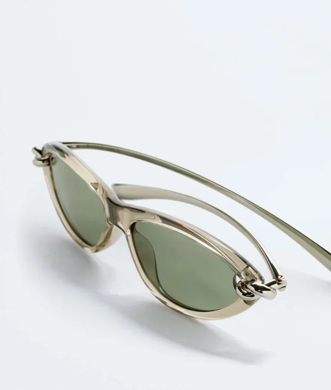 Lunettes de soleil œil de chat Knot Lunettes de soleil œil de chat Knot