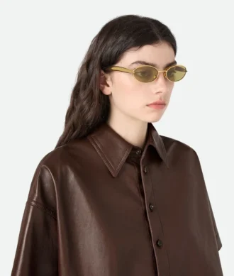 Lunettes de soleil ovales Sardine
