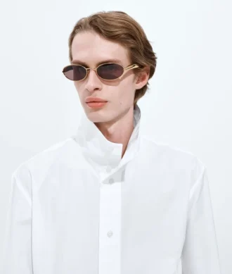Lunettes de soleil ovales Sardine