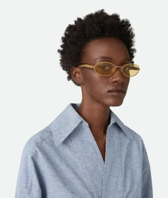 Lunettes de soleil ovales Sardine
