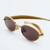 Lunettes de soleil ovales Sardine Lunettes de soleil ovales Sardine